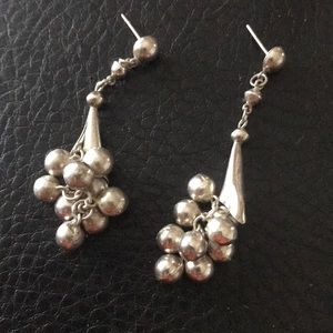 Sterling silver pierced earrings